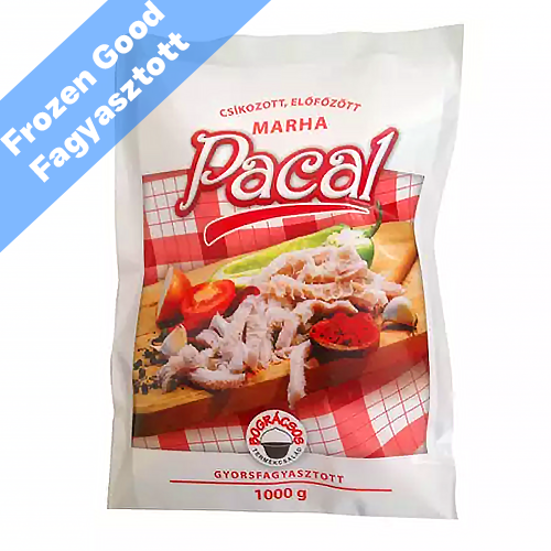 Pre-Cooked, Quick-Frozen Beef Tripe 1000g