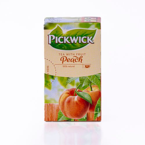 Pickwick Peach Flavoured Black Tea 20 x 1.5g