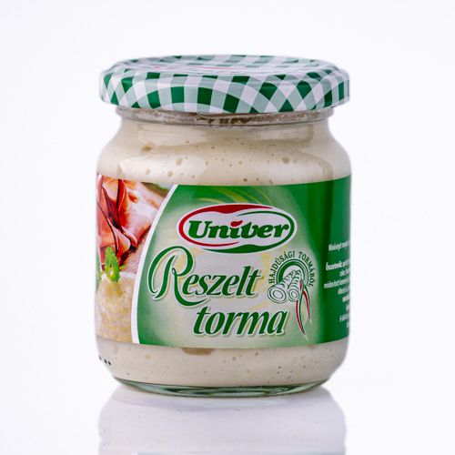 Univer Grated Horseradish Hot 190g 