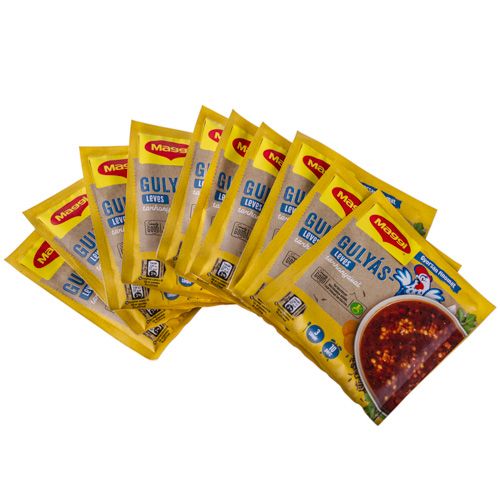 Maggi Goulash Soup with Tarhonya Pasta 10 x 48g (BBE: 30/09/2026)