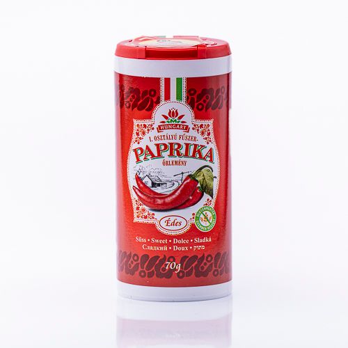 Chili-Trade Sweet Hungarian Ground Paprika in Decorative Shaker Box 70g