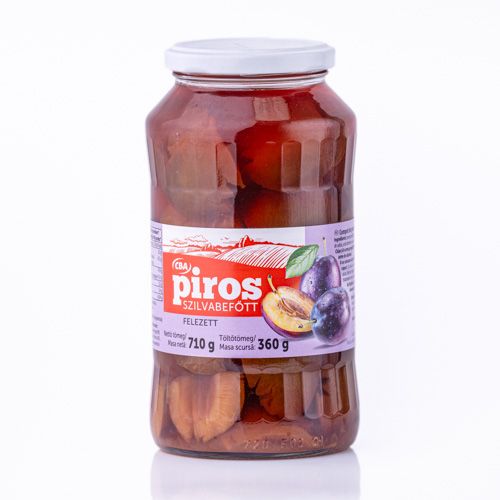 CBA Piros Halved Plum Compote 710g/360g