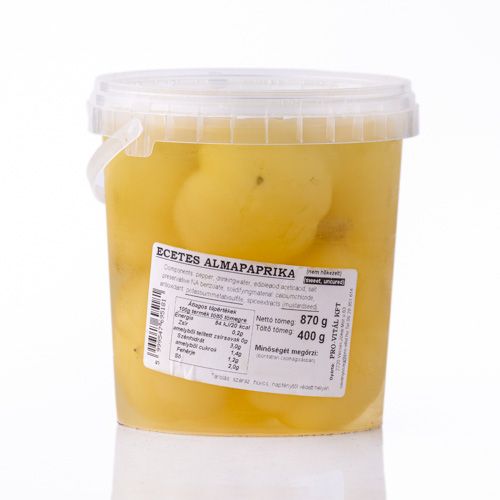 Pickled Apple Peppers in Bucket 870g/400g