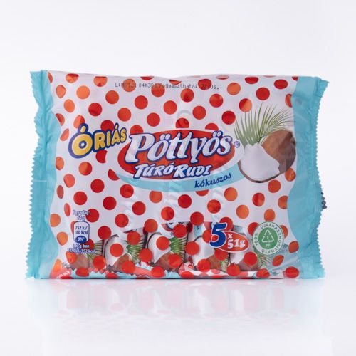 Pöttyös Giant Coconut Curd Dessert 6x51g