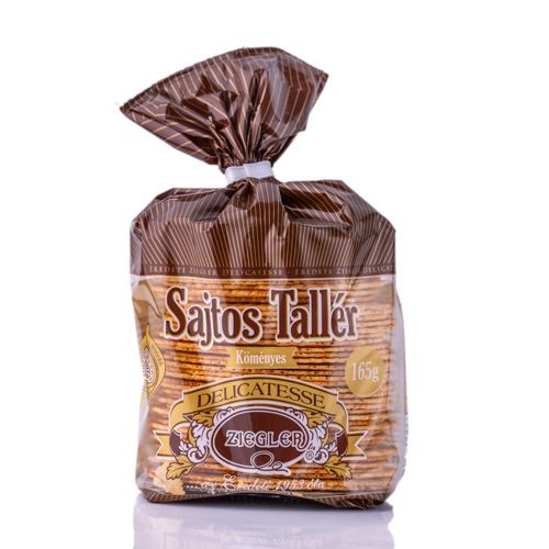 Ziegler Caraway Cheese Tallér Savoury Wafers 165g