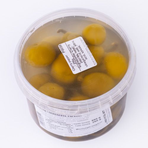 Pickled Cherry Peppers in Bucket 550g/250g