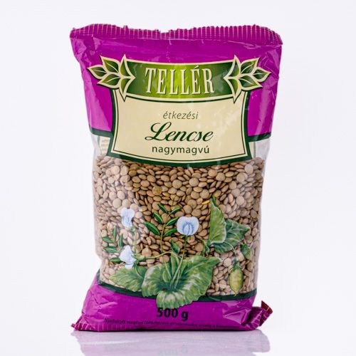 Tellér Large-Seeded Dried Lentils 500g