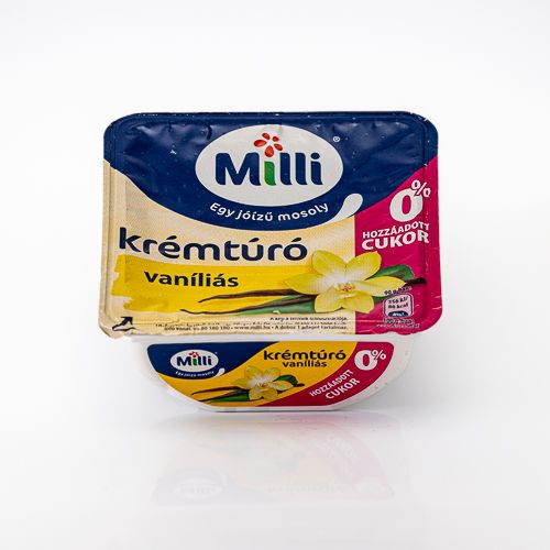 Milli Vanilla Cream Curd 0% Sugar 90g
