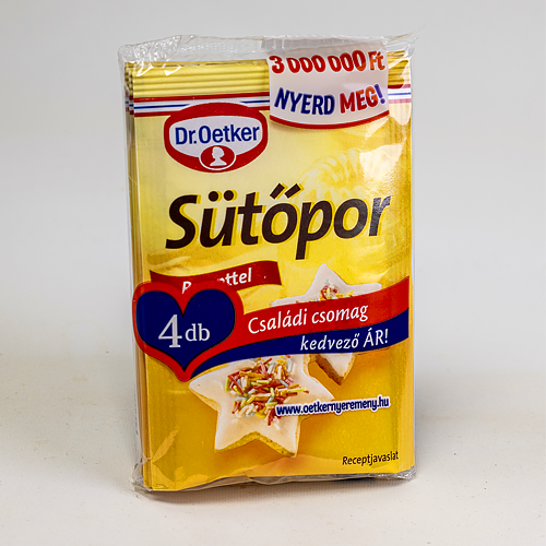 Dr Oetker Baking Powder Sachets 4x12g
