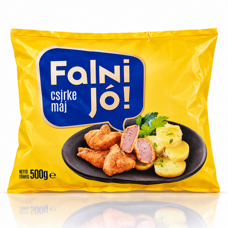 Falni Jó! Frozen Coated Chicken Liver 500g