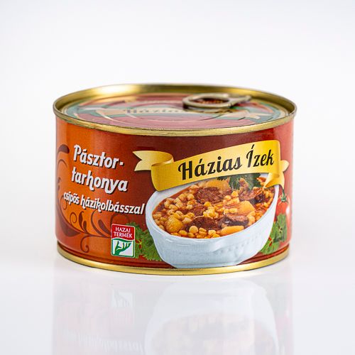 Házias Ízek Shepherd's Tarhonya with Spicy Homemade Sausage 400g