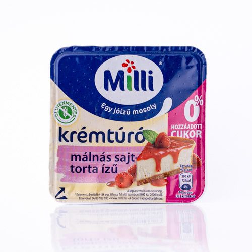 Milli Raspberry Cheesecake Flavoured Cream Cottage Cheese 90g