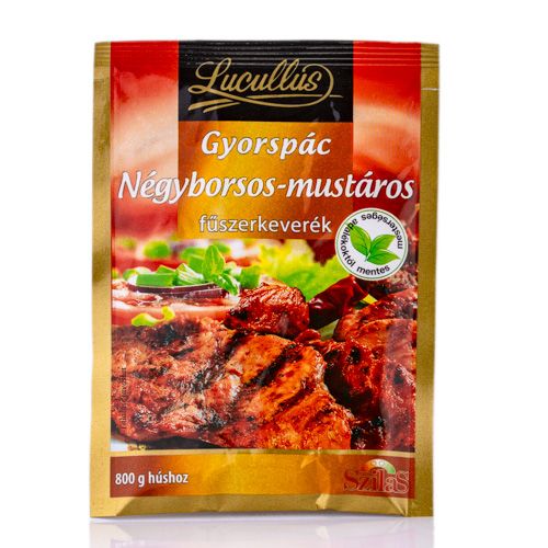 Lucullus Quick Marinade Four Pepper & Mustard Spice Mix 37g