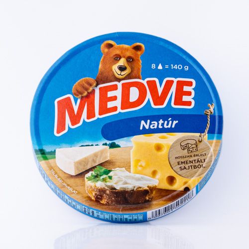 Medve Natural Processed Cheese Spread 140g