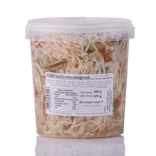 Vitamin Salad Pickled Vegetable Mix in Bucket 870g/450g