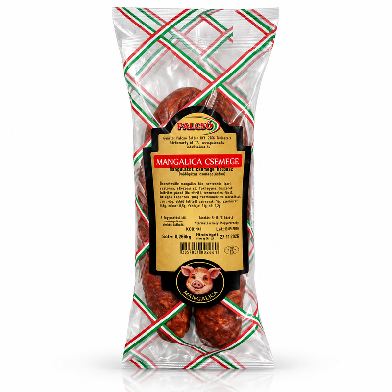 Palcsó Mild Smoked Mangalica Sausage