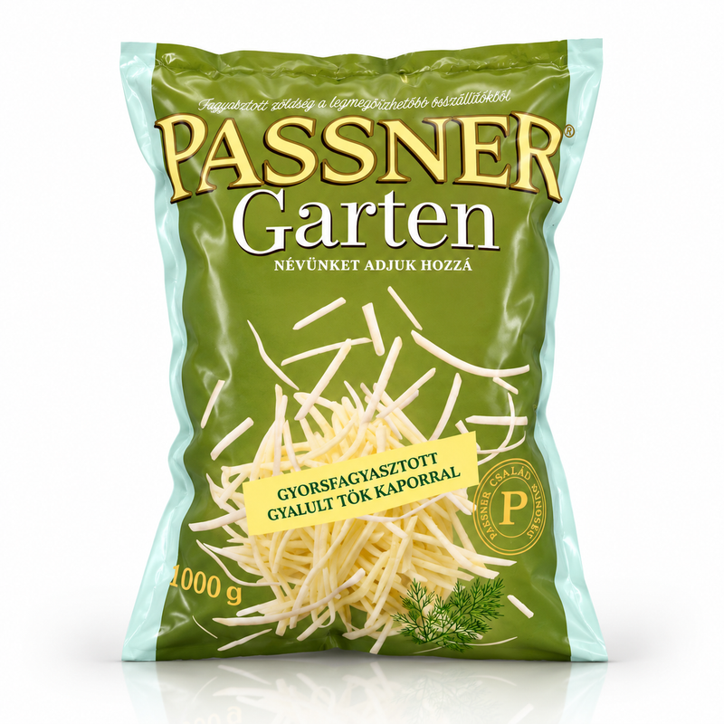 PASSNER Garten Frozen Shredded Squash with Dill 1000g