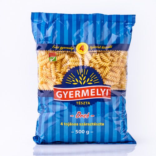 Gyermelyi Spiral Egg Pasta 500g