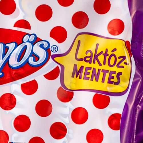 Pöttyös Lactose-Free Natural Túró Rudi Curd Snack Bars 6x51g