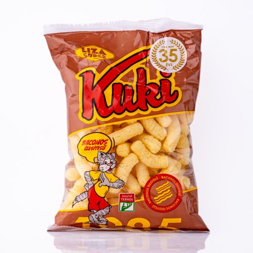 Liza Snack Kuki Bacon-Flavoured Corn Puffs 40g