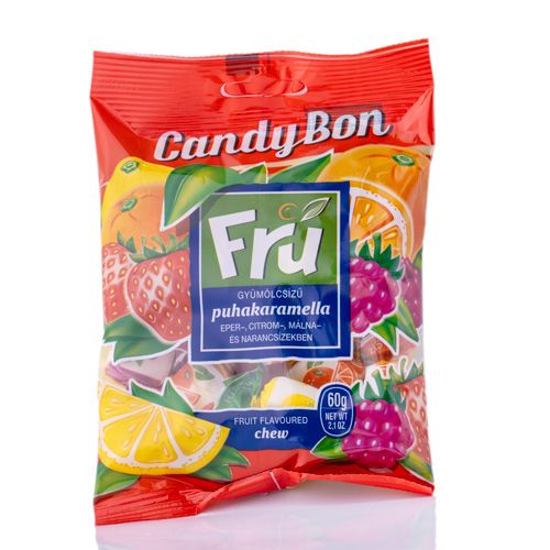Fru Colourful Fruit Caramels 60g
